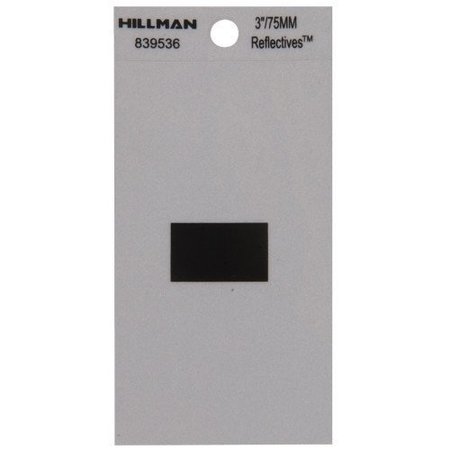HILLMAN 3" Blk Hyphen Adhesive 839536